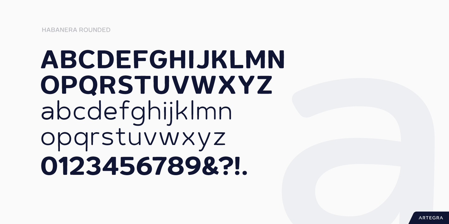 Habanera Rounded